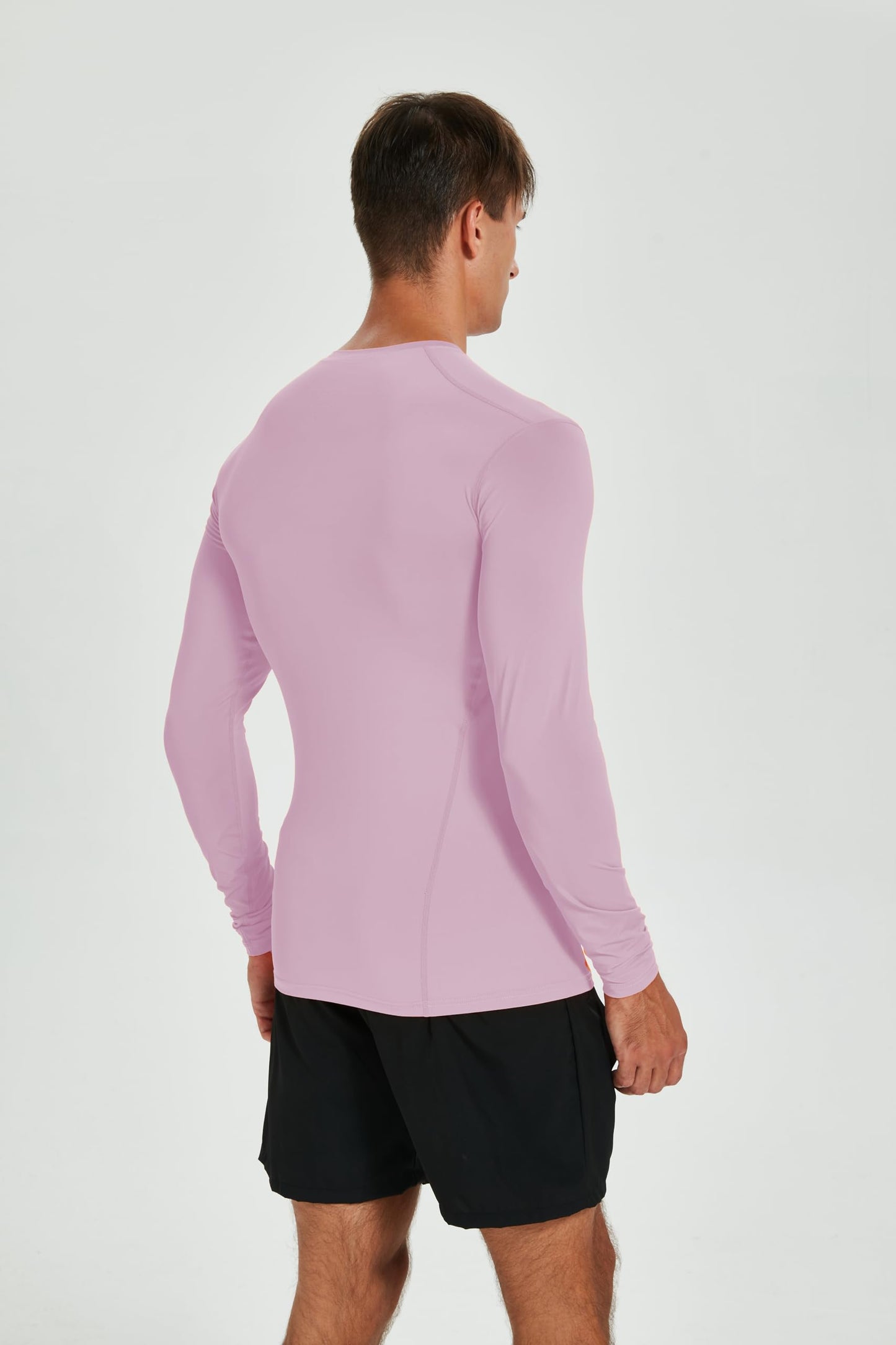 VF VFIT Men's Compression Shirt Long Sleeve Sports Fitness Running Breathable Quick Dry Gym Elastic Fitted Thermal Base Layer