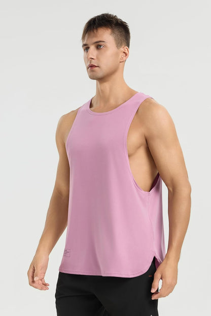 WORWE Camiseta sin Mangas Hombre Tirante Vida Cotidiana Fashion Entrenamiento Gimnasio Running Tanspirable Secado rapido Deportiva Chaleco Antibacteriano y Desodorante