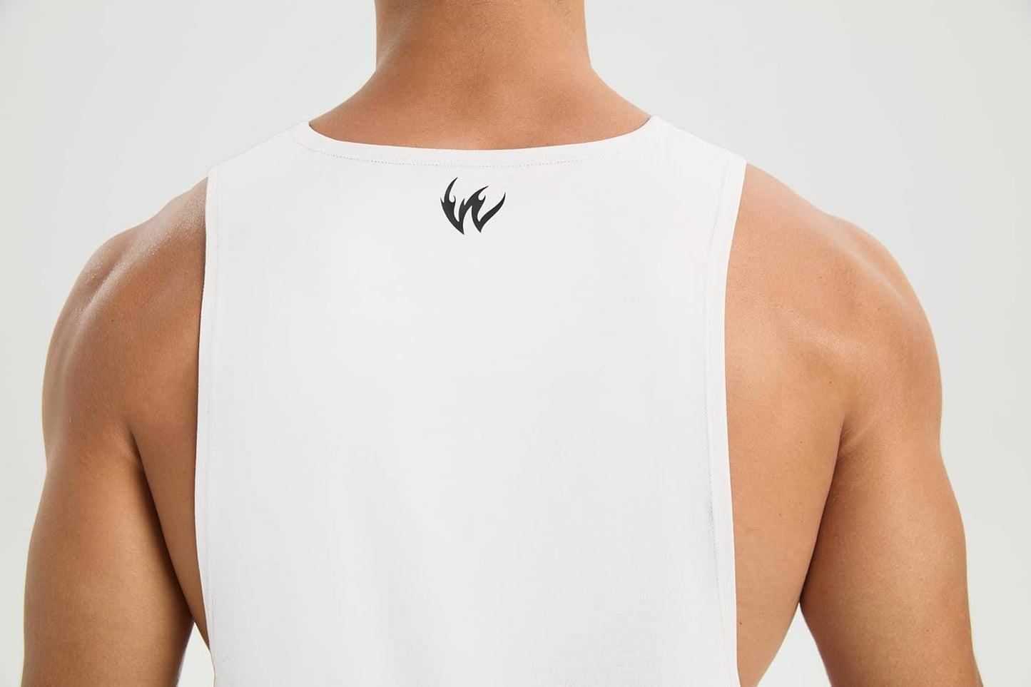 WORWE Camiseta sin Mangas Hombre Tirante Vida Cotidiana Fashion Entrenamiento Gimnasio Running Tanspirable Secado rapido Deportiva Chaleco Antibacteriano y Desodorante